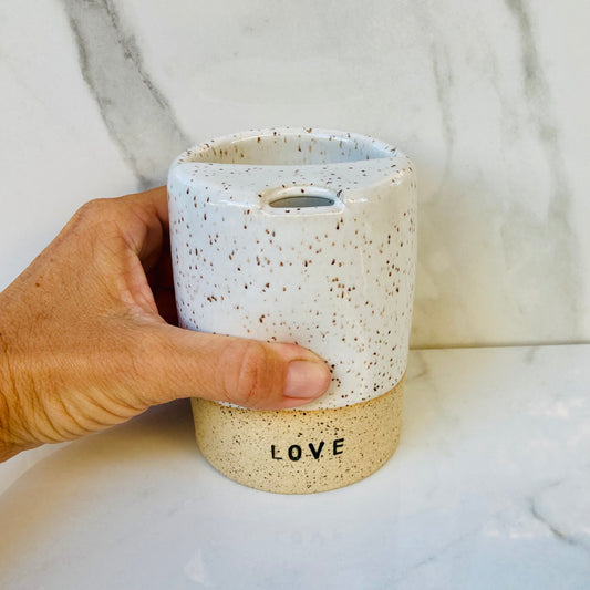 Myndset Mug: Love with Thumbprint