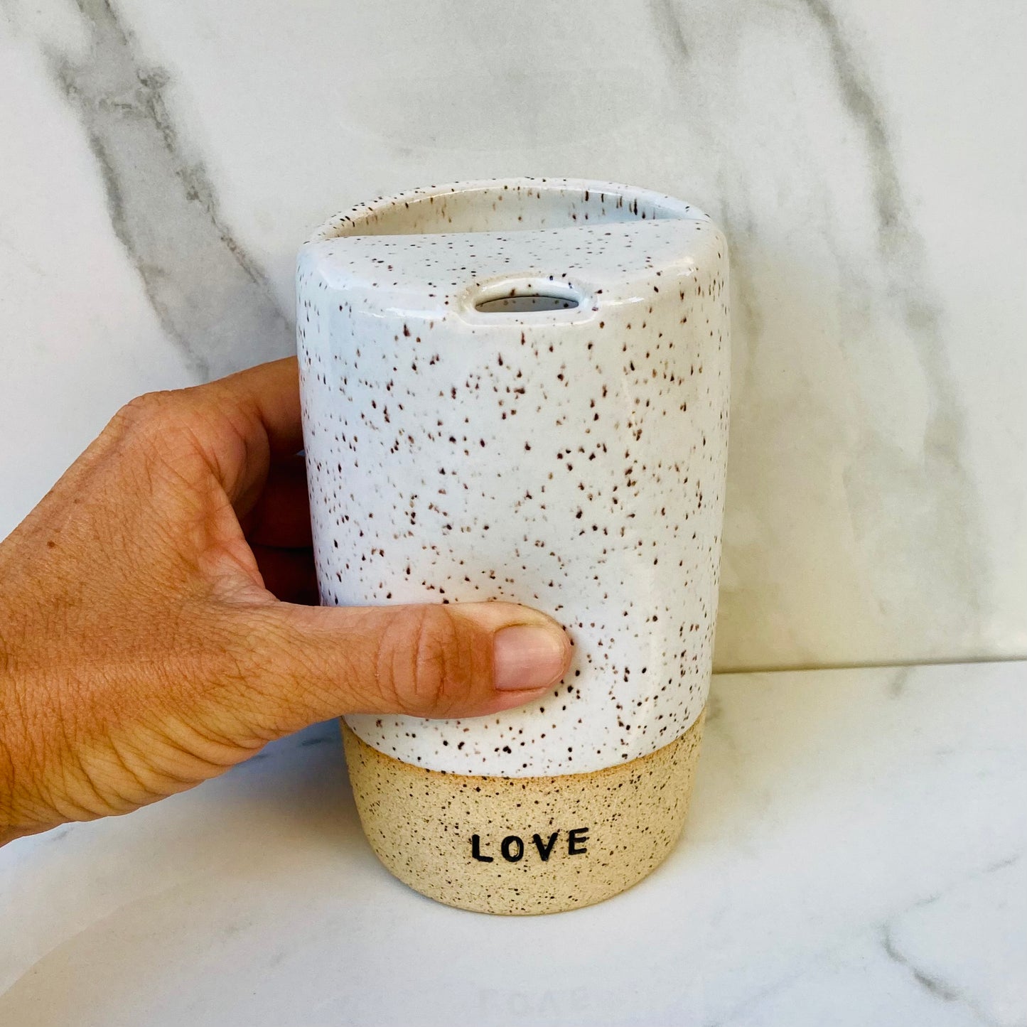 Myndset Mug: Love with Thumbprint