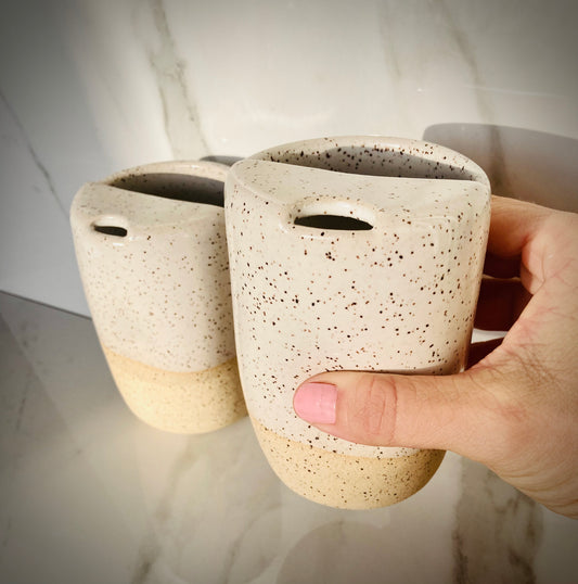 Zero Waste Travel Tumbler with Dimple